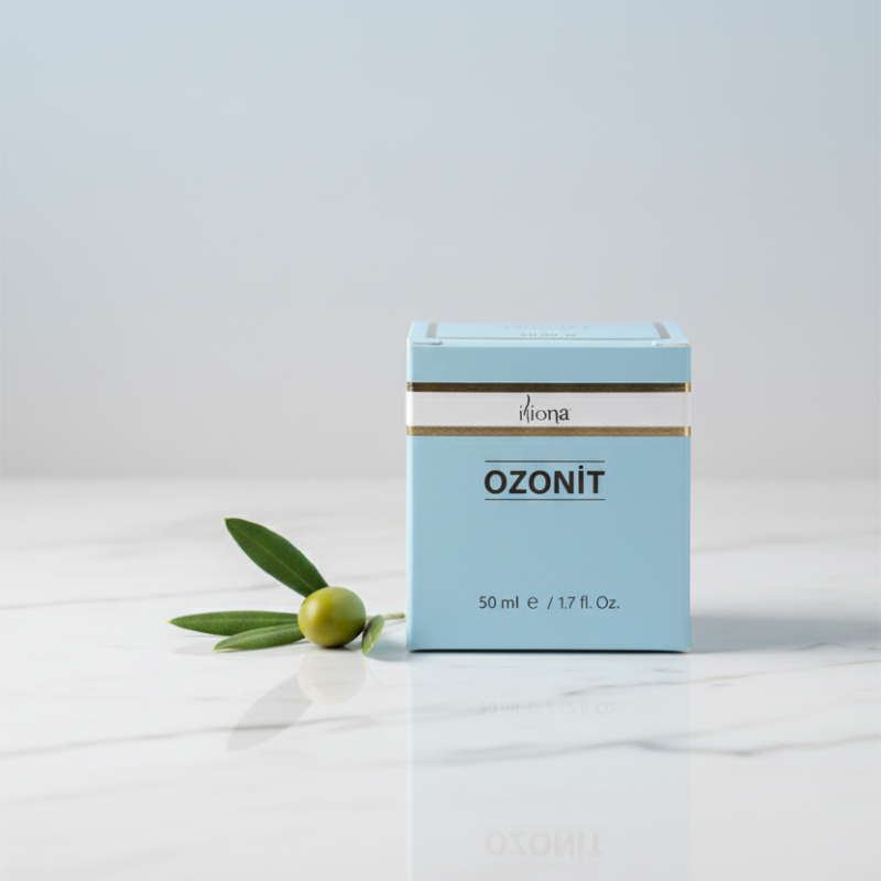 İLİONA Ozonit: Yoğunlaştırılmış Saf Ozonlu Zeytinyağı Kremi | 50 ml
