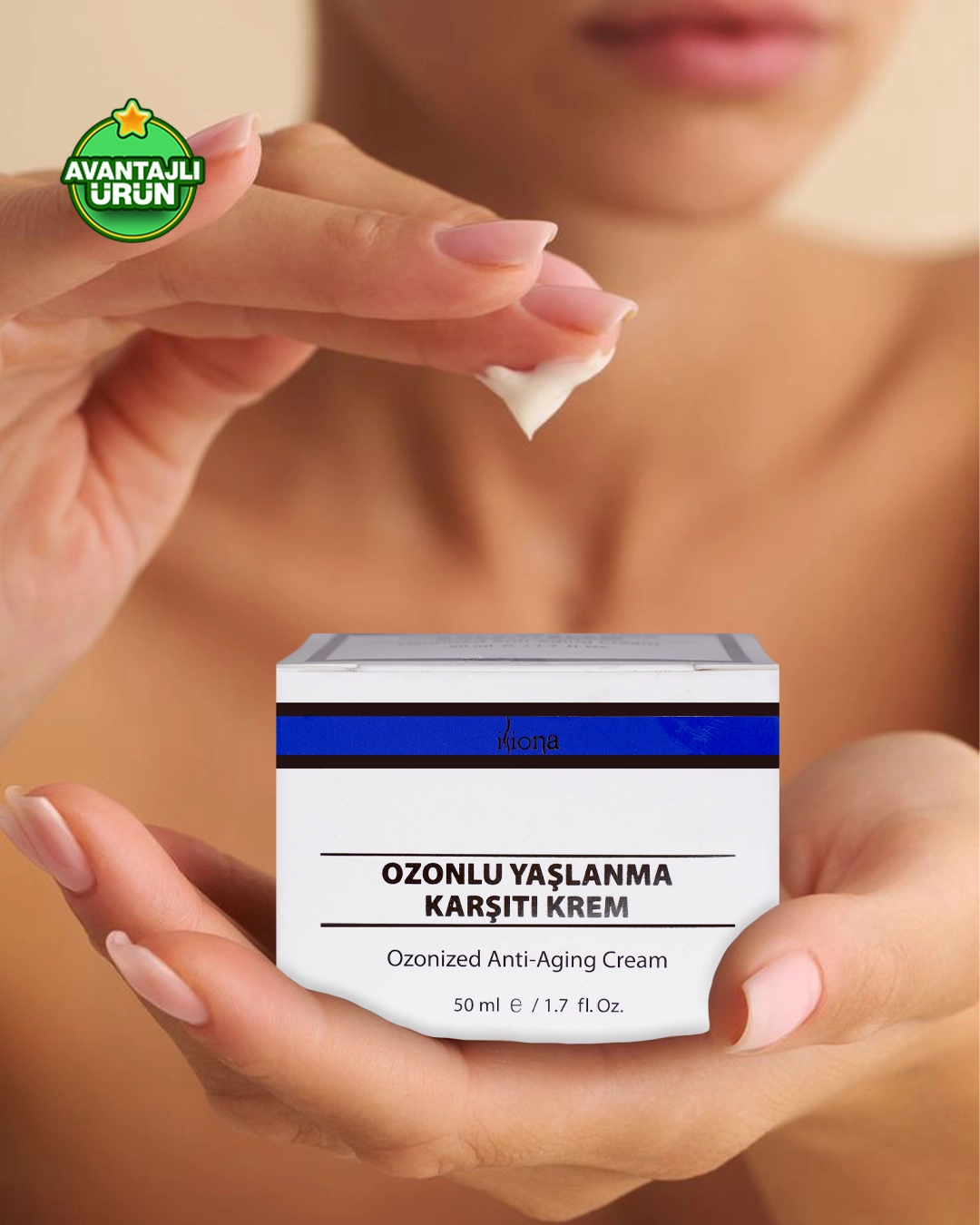 Ozonlu Yaşlanma Karşıtı Krem